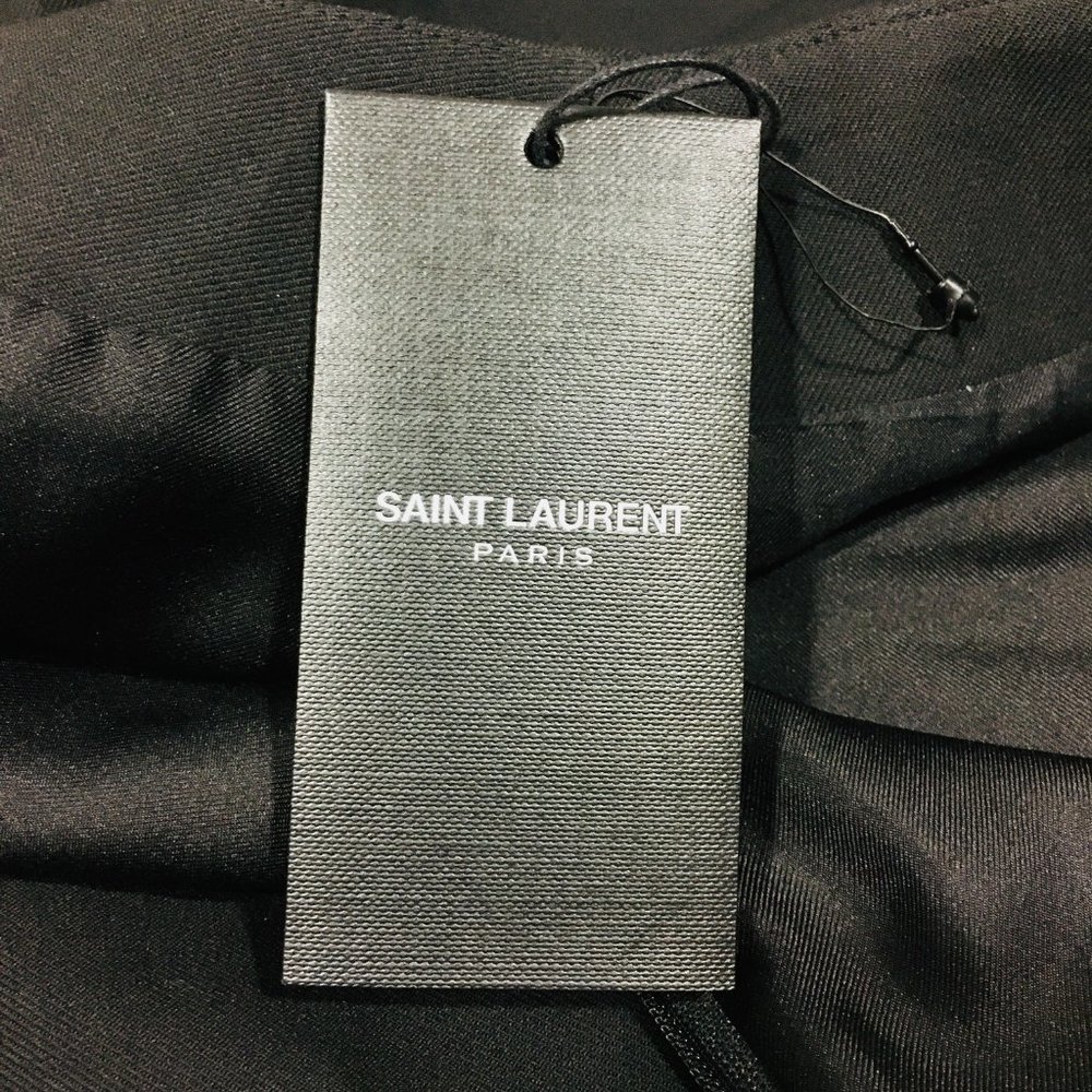 Saint Laurent Pleated Mini Skirt - NEW - Picture 7 of 12